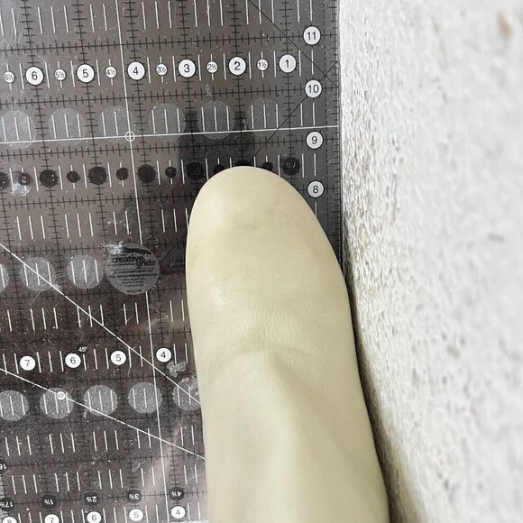 Officine Creative Women Size EU 39 Us 9 Cream Tan Suede Back Zip Ankle Boot - Picture 16 of 16